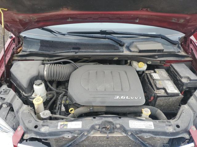 2C4RC1BGXDR588967 - 2013 CHRYSLER TOWN & COU TOURING BURGUNDY photo 12