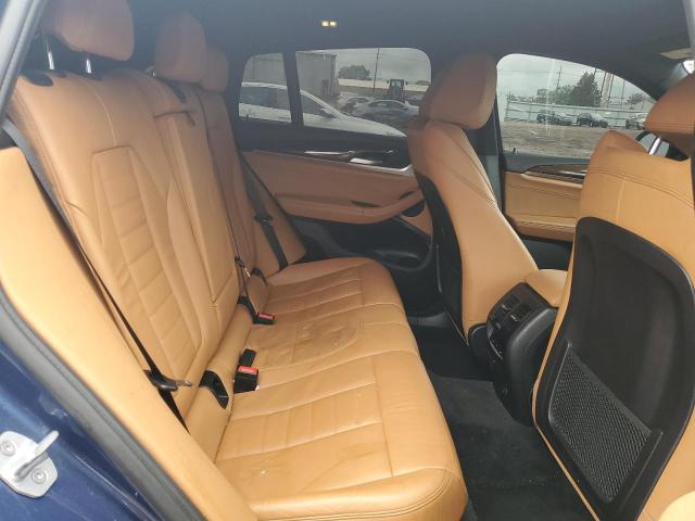 5UXUJ3C5XKLG57088 - 2019 BMW X4 XDRIVE30I BLUE photo 11