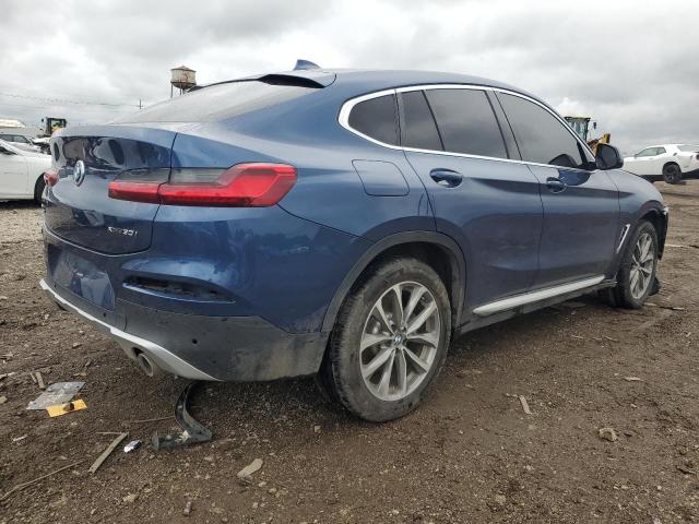 5UXUJ3C5XKLG57088 - 2019 BMW X4 XDRIVE30I BLUE photo 3