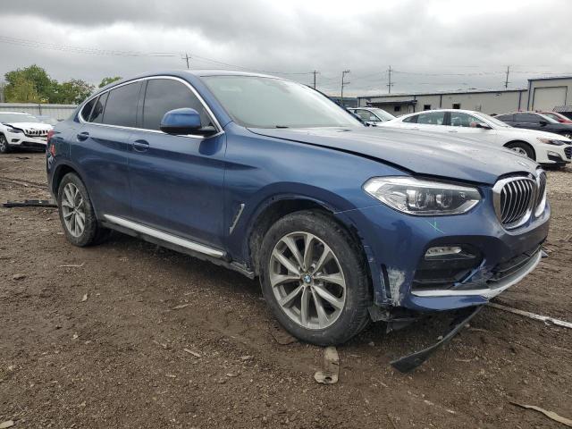 5UXUJ3C5XKLG57088 - 2019 BMW X4 XDRIVE30I BLUE photo 4