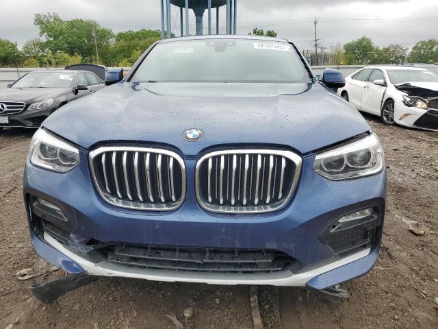 5UXUJ3C5XKLG57088 - 2019 BMW X4 XDRIVE30I BLUE photo 5