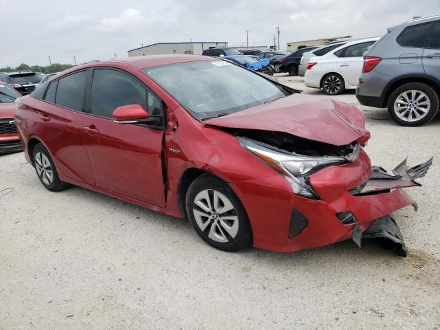 JTDKARFU0G3518977 - 2016 TOYOTA PRIUS RED photo 4