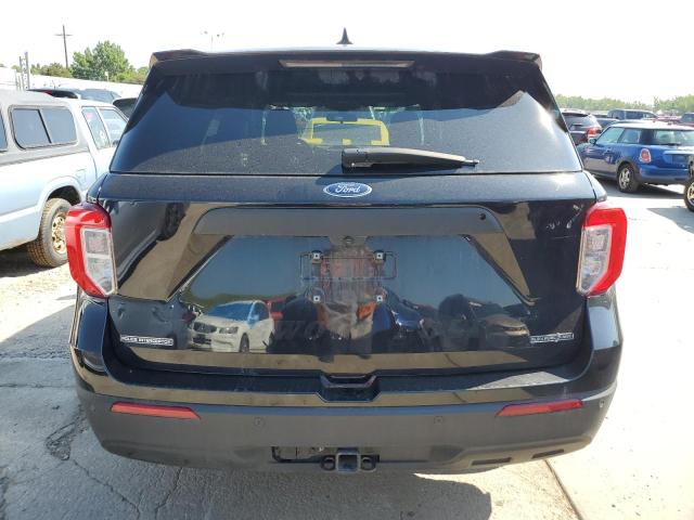 1FM5K8AB1MGA07899 - 2021 FORD EXPLORER POLICE INTERCEPTOR BLACK photo 6