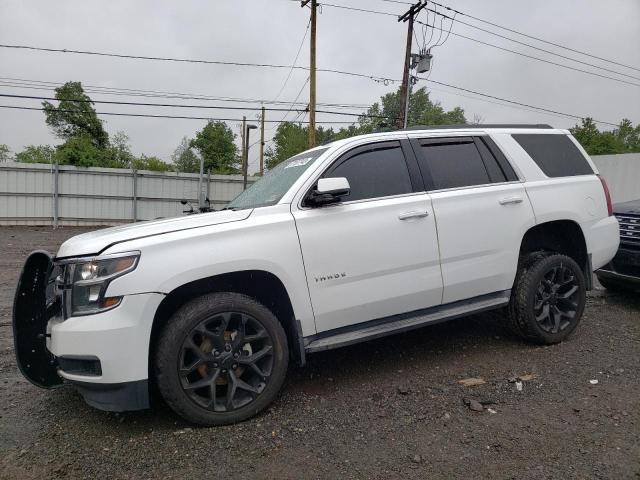 1GNSKAKC3FR262879 - 2015 CHEVROLET TAHOE K1500 LS WHITE photo 1