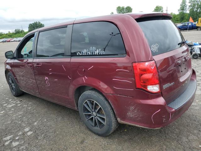 2C4RDGBG3JR151856 - 2018 DODGE GRAND CARA SE MAROON photo 2