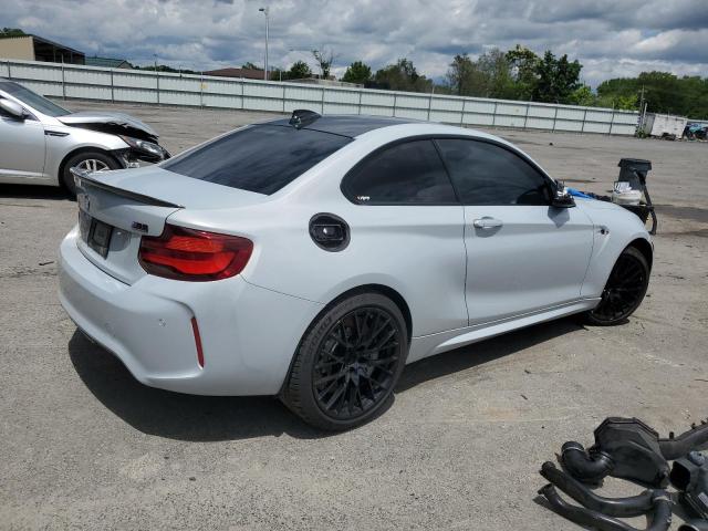 WBS2U7C07L7D85002 - 2020 BMW M2 COMPETITION Ақ фото 3
