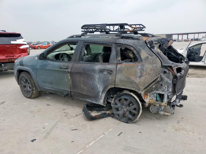 1C4PJMBS9FW576340 - 2015 JEEP CHEROKEE TRAILHAWK BURN photo 2