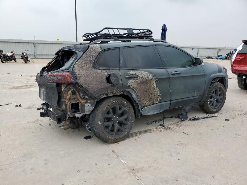 1C4PJMBS9FW576340 - 2015 JEEP CHEROKEE TRAILHAWK BURN photo 3