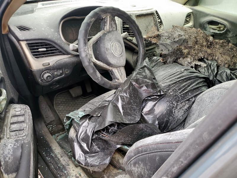 1C4PJMBS9FW576340 - 2015 JEEP CHEROKEE TRAILHAWK BURN photo 8