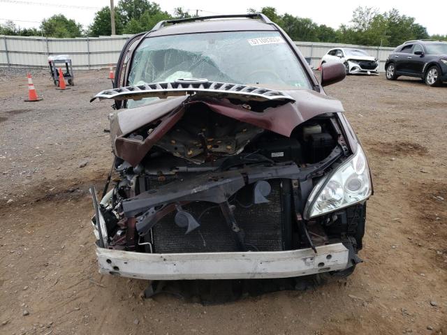 JTJHK31U182038267 - 2008 LEXUS RX 350 BURGUNDY photo 5