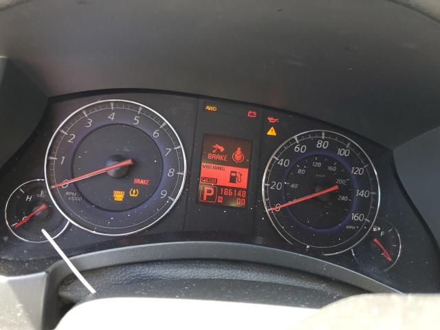 JN1AJ0HRXAM750295 - 2010 INFINITI EX35 BASE Սև լուսանկար 9