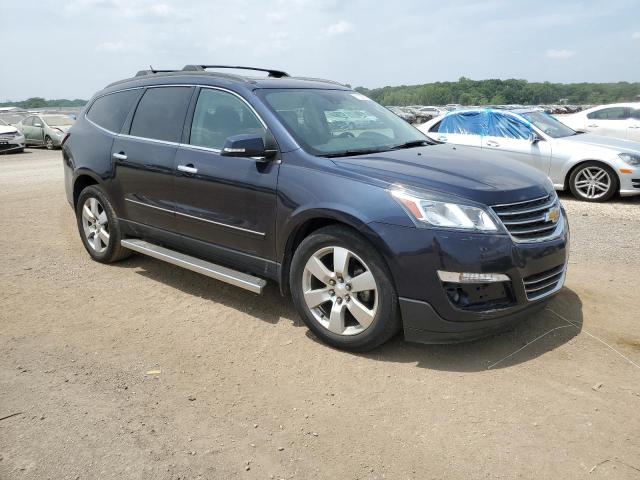 1GNKRJKD9FJ375867 - 2015 CHEVROLET TRAVERSE LTZ BLUE photo 4