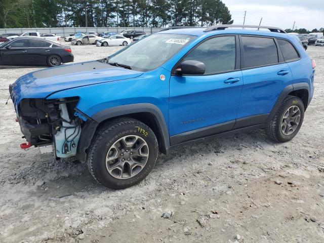 1C4PJMBX1LD510108 - 2020 JEEP CHEROKEE TRAILHAWK BLUE photo 1