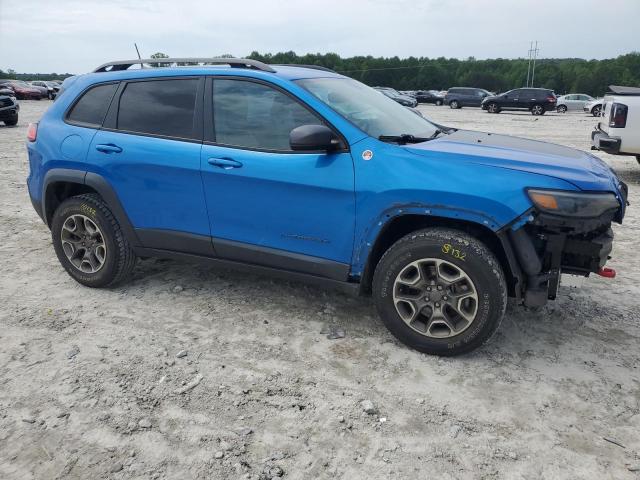 1C4PJMBX1LD510108 - 2020 JEEP CHEROKEE TRAILHAWK BLUE photo 4