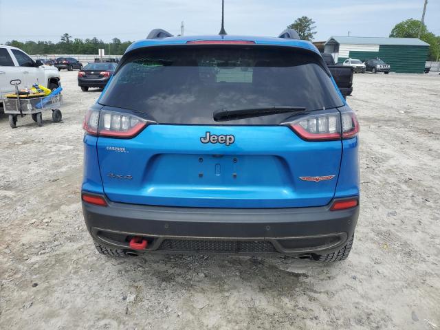 1C4PJMBX1LD510108 - 2020 JEEP CHEROKEE TRAILHAWK BLUE photo 6