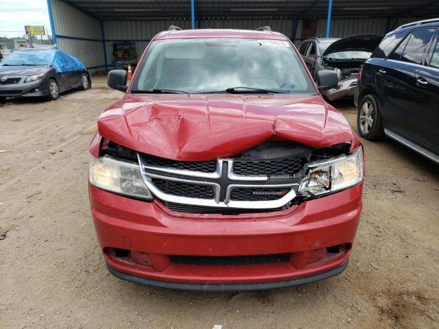 3C4PDCAB0GT213838 - 2016 DODGE JOURNEY SE RED photo 5