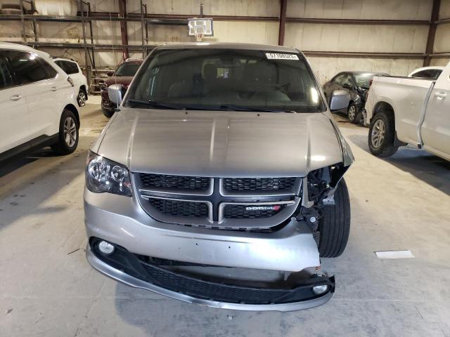 2C4RDGEG6KR682370 - 2019 DODGE GRAND CARA GT GRAY photo 5