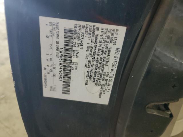 1LNHM81W74Y637057 - 2004 LINCOLN TOWN CAR EXECUTIVE SILVER photo 12