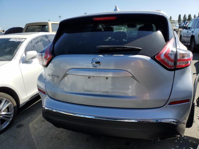 5N1AZ2MG6JN162518 - 2018 NISSAN MURANO S SILVER photo 6