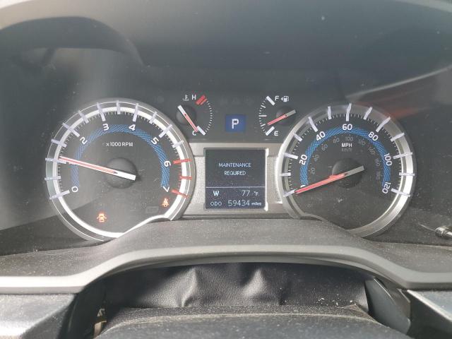 JTEZU5JR7H5154415 - 2017 TOYOTA 4RUNNER SR5 Srebrny zdjęcie 9