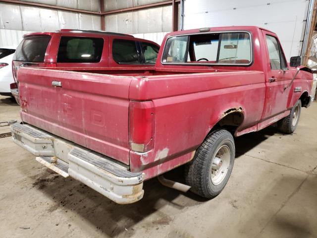 2FTDF15YXMCB04269 - 1991 FORD F150 BURGUNDY photo 3