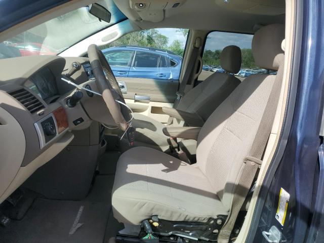 2A8HR54P98R113159 - 2008 CHRYSLER TOWN & COU TOURING Blau Foto 7