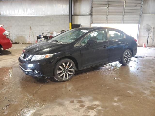 2HGFB2F95FH502238 - 2015 HONDA CIVIC EXL BLACK photo 1