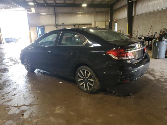 2HGFB2F95FH502238 - 2015 HONDA CIVIC EXL BLACK photo 2