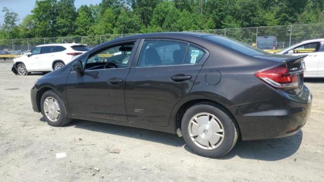 2HGFB2F62DH543266 - 2013 HONDA CIVIC HF 黑色 照片 2
