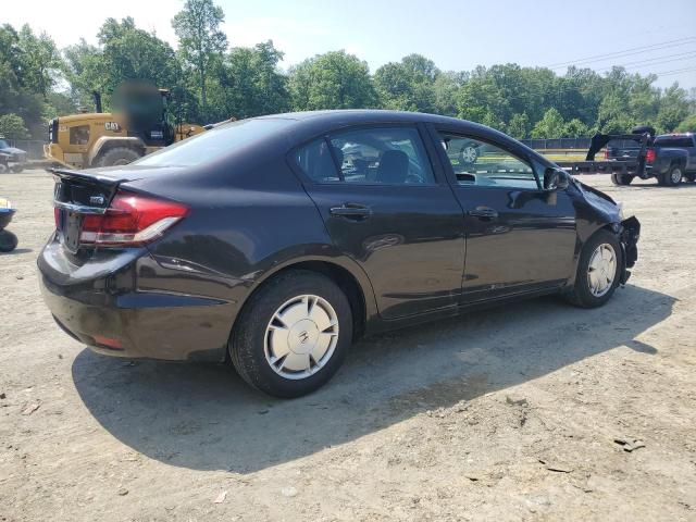 2HGFB2F62DH543266 - 2013 HONDA CIVIC HF 黑色 照片 3