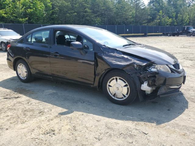 2HGFB2F62DH543266 - 2013 HONDA CIVIC HF 黑色 照片 4