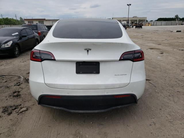 5YJYGDEE4MF080534 - 2021 TESLA MODEL Y WHITE photo 6