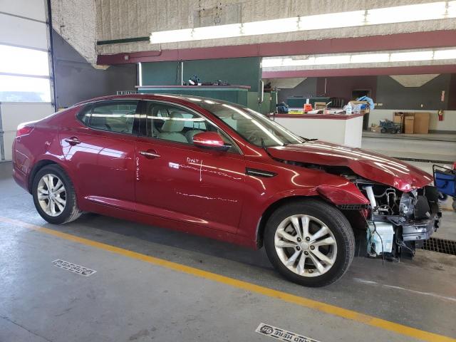 5XXGN4A65CG013758 - 2012 KIA OPTIMA EX RED photo 4