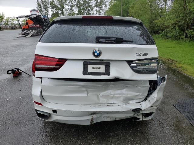 5UXKR0C5XJ0X85407 - 2018 BMW X5 XDRIVE35I WHITE photo 6