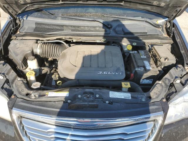 2C4RC1BG8DR519128 - 2013 CHRYSLER TOWN & COU TOURING შავი ფოტო 7