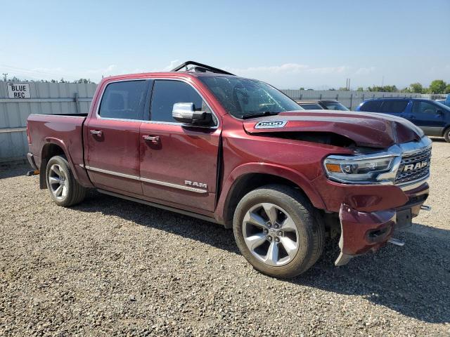 1C6SRFHT9MN579067 - 2021 RAM 1500 LIMITED MAROON photo 4