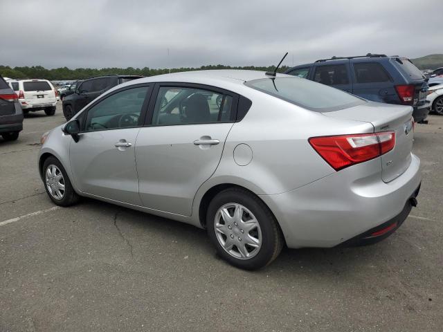 KNADM4A30F6506579 - 2015 KIA RIO LX SILVER photo 2