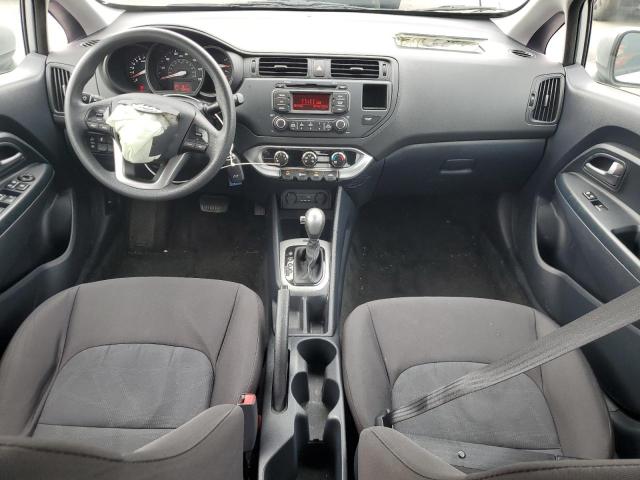 KNADM4A30F6506579 - 2015 KIA RIO LX SILVER photo 8