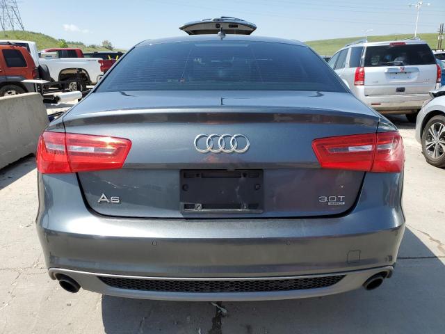 WAUHGAFC2EN031845 - 2014 AUDI A6 PRESTIGE გრაფიტი ფოტო 6