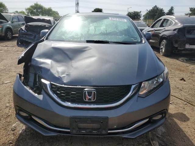 19XFB2F99DE014076 - 2013 HONDA CIVIC EXL 灰色 照片 5