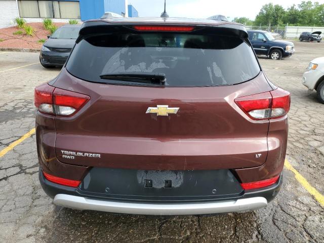 KL79MRSLXNB145966 - 2022 CHEVROLET TRAILBLAZE LT BROWN photo 6