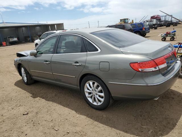 KMHFC46F96A101119 - 2006 HYUNDAI AZERA SE GRAY photo 2