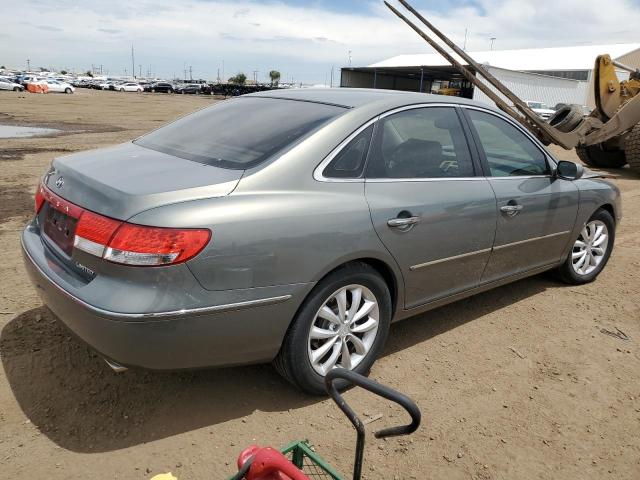 KMHFC46F96A101119 - 2006 HYUNDAI AZERA SE GRAY photo 3