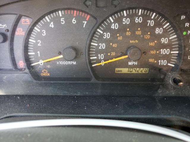 5TBBT44134S453583 - 2004 TOYOTA TUNDRA ACCESS CAB SR5 RED photo 9