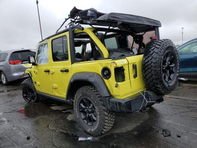 1C4HJXDG5PW523568 - 2023 JEEP WRANGLER SPORT YELLOW photo 2