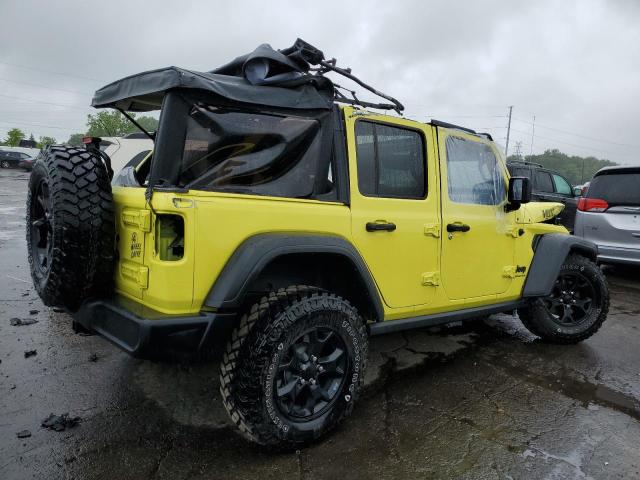 1C4HJXDG5PW523568 - 2023 JEEP WRANGLER SPORT YELLOW photo 3