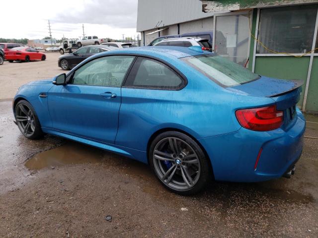 WBS1H9C52GV351930 - 2016 BMW M2 BLUE photo 2