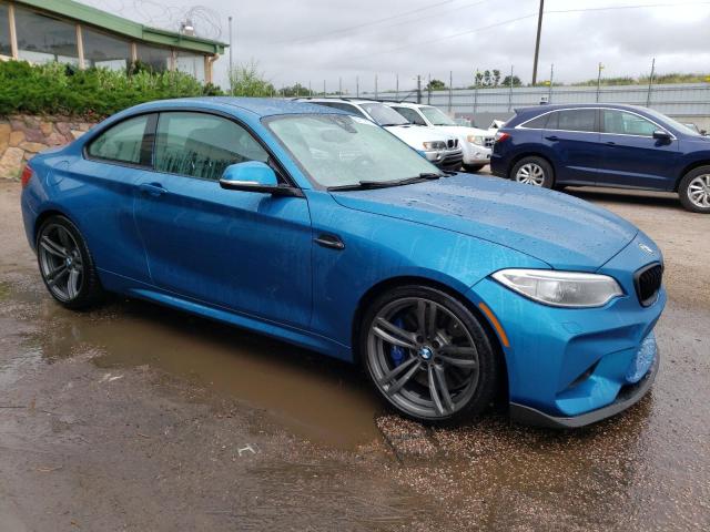 WBS1H9C52GV351930 - 2016 BMW M2 BLUE photo 4