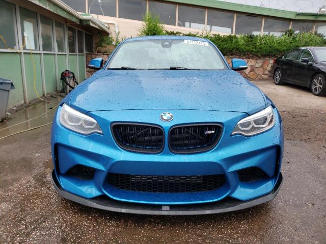WBS1H9C52GV351930 - 2016 BMW M2 BLUE photo 5