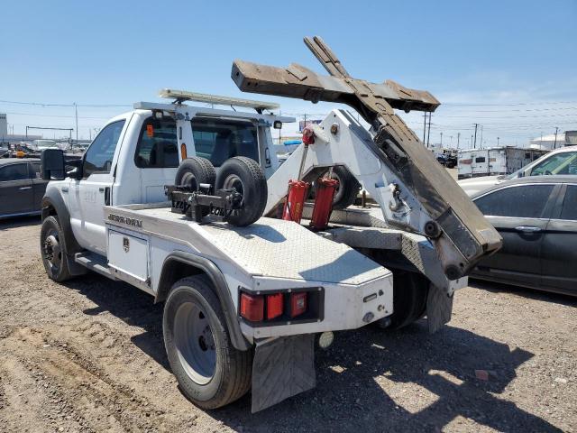 1FDXF46P05EC37361 - 2005 FORD F450 SUPER DUTY WHITE photo 2